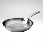 Frieling TitaniumMAX Fry Pan Display includes: 12 x 8", 12 x 9.5", and 12 x 11" Fry pans | Frieling