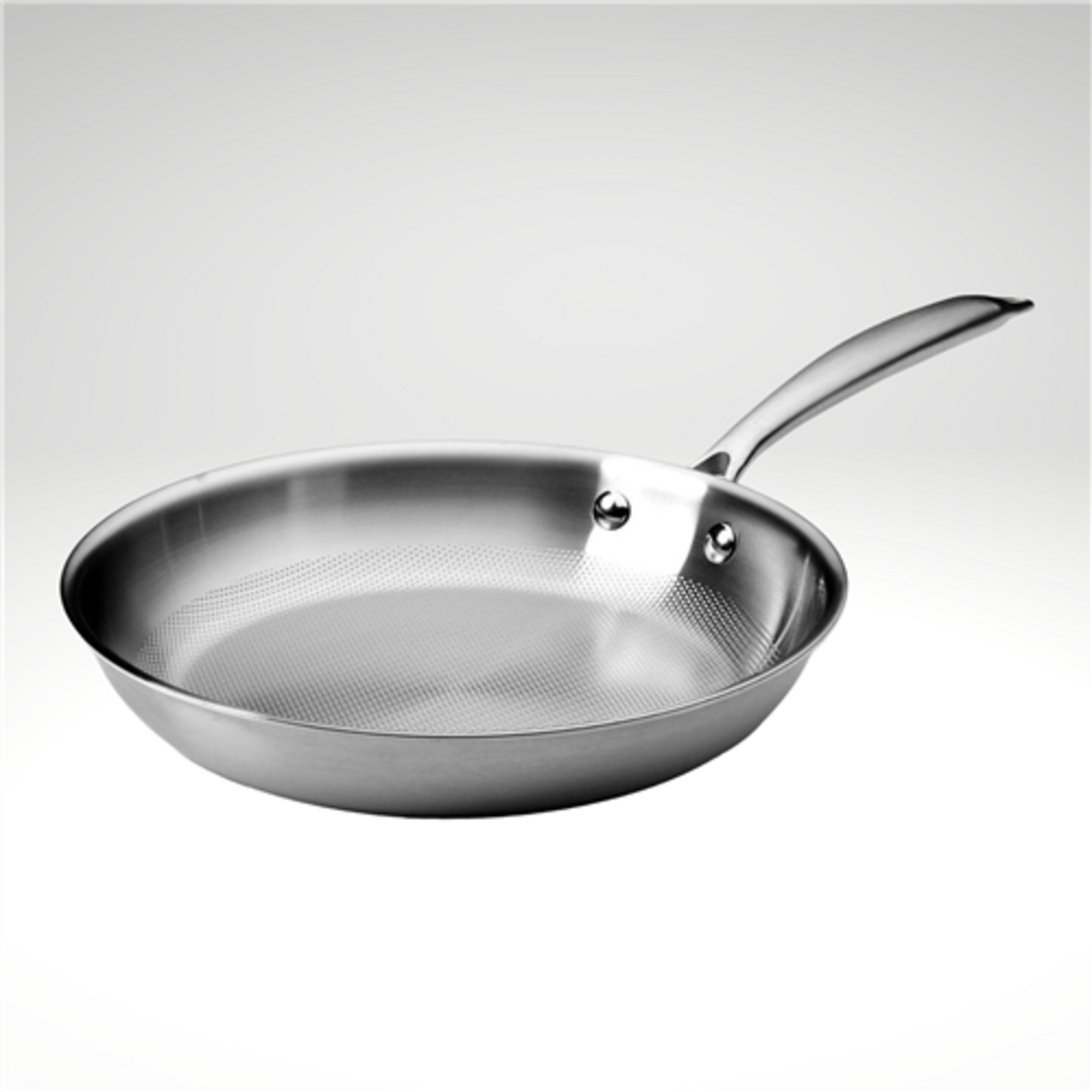 Frieling TitaniumMAX Fry Pan Display includes: 12 x 8", 12 x 9.5", and 12 x 11" Fry pans | Frieling