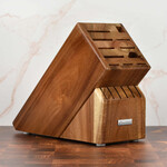 Wusthof 17-Slot Block, Acacia - Knife Storage | Wusthof