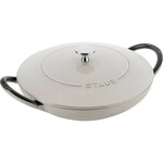 Staub 2-qt Wok With Cast Iron Lid - White Truffle | Staub