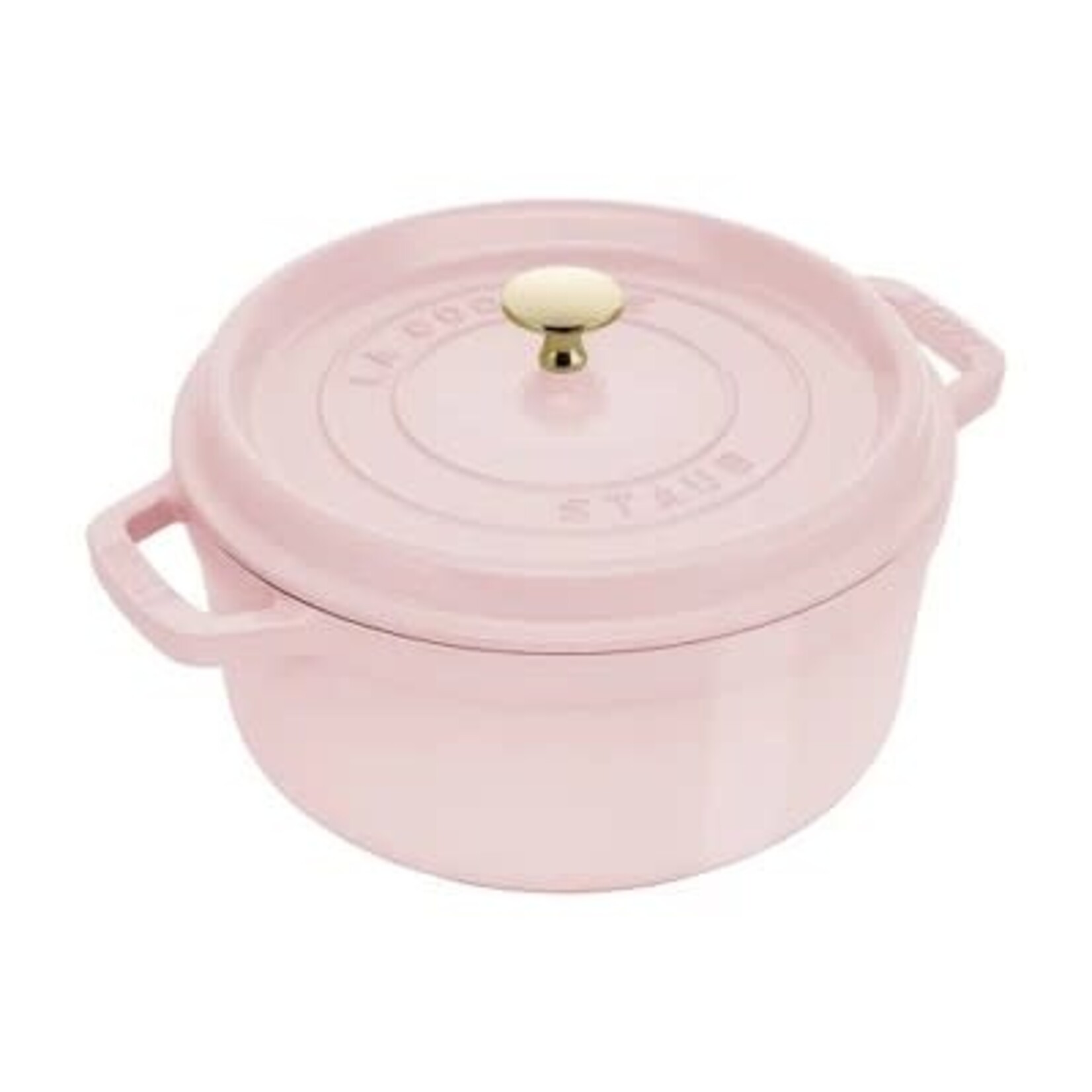 Staub 4-qt Round Dutch Oven - Peony Pink | Staub
