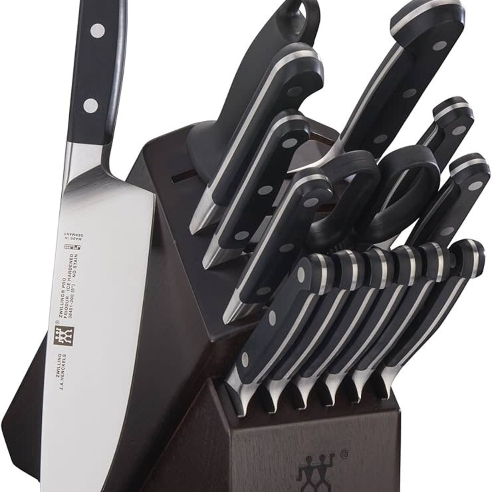 Zwilling 16-pc Block Set with Walnut Block | ZWILLING