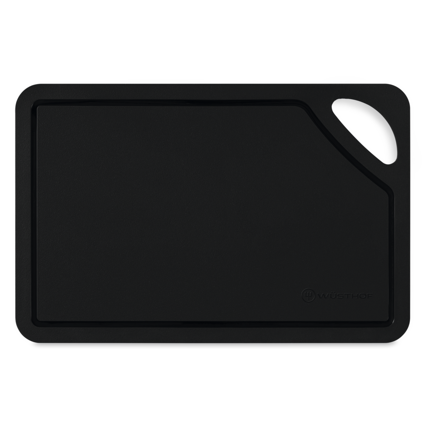 Wusthof 15" x 9.8" x .2" Cutting Board, Black Thermoplastic - Chef's Tools | Wusthof