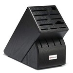 Wusthof 15-Slot Block, Black - Knife Storage | Wusthof