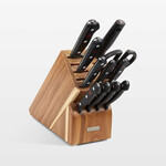 Wusthof 12pc Knife Block Set, 15-Slot Acacia - Gourmet | Wusthof