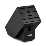 Wusthof 12-Slot Euro Knife Block, Black Ash - Knife Storage | Wusthof