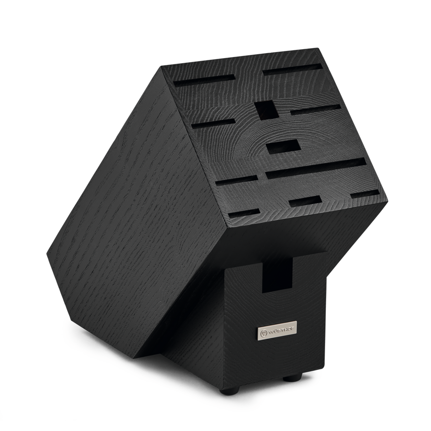 Wusthof 12-Slot Euro Knife Block, Black Ash - Knife Storage | Wusthof
