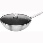 Zwilling 12-inch Stainless Steel Nonstick Wok with Lid | ZWILLING
