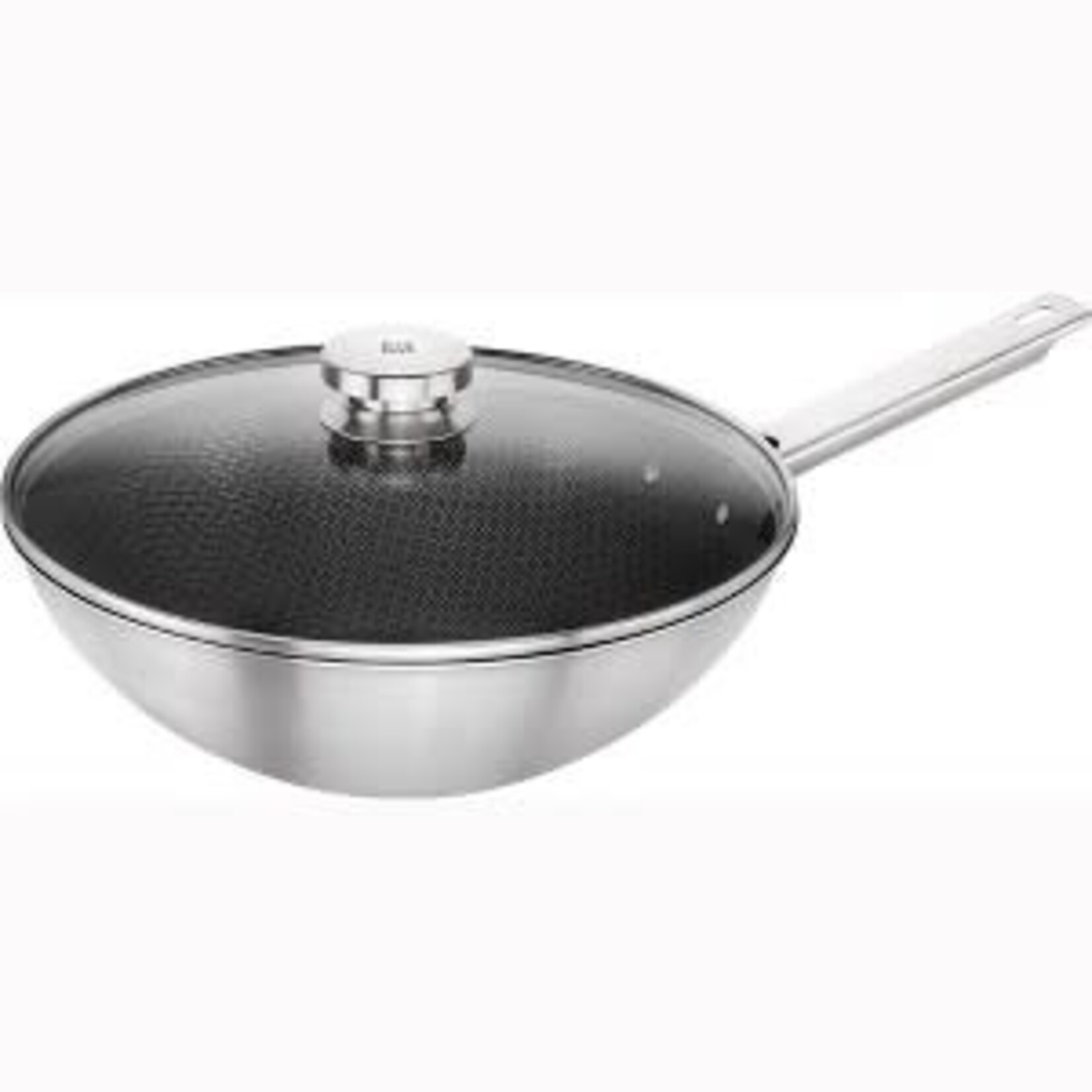 Zwilling 12-inch Stainless Steel Nonstick Wok with Lid | ZWILLING