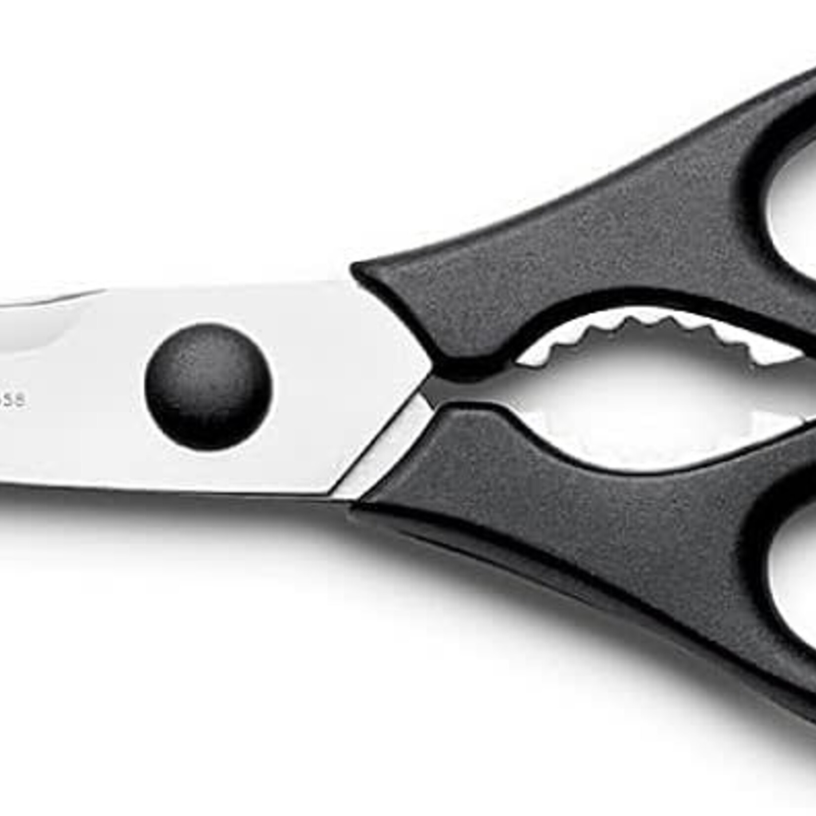 Wusthof 8" Kitchen Shears, Black - Shears | Wusthof