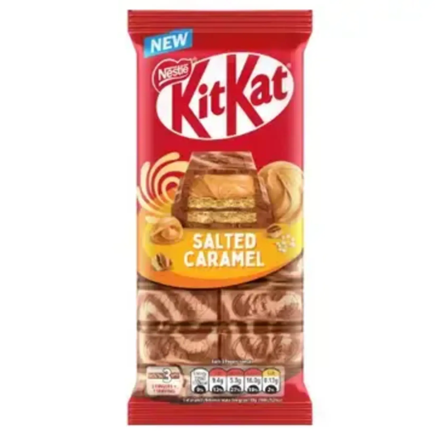 Grandpa Joes Limited Import - UK KitKat Salted Caramel 99g bar