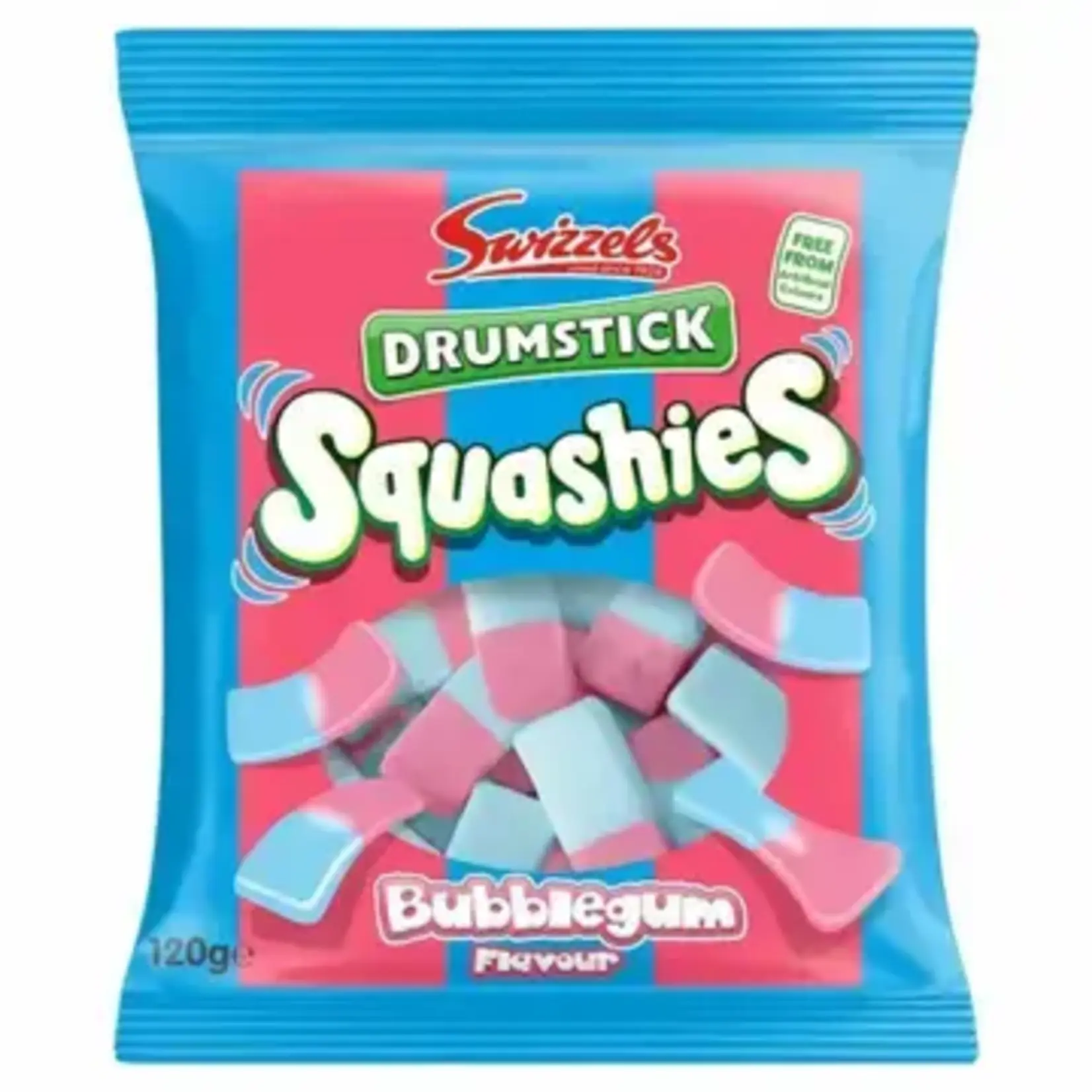 Swizzels Drumstick Squashies Bubblegum 140g (UK)