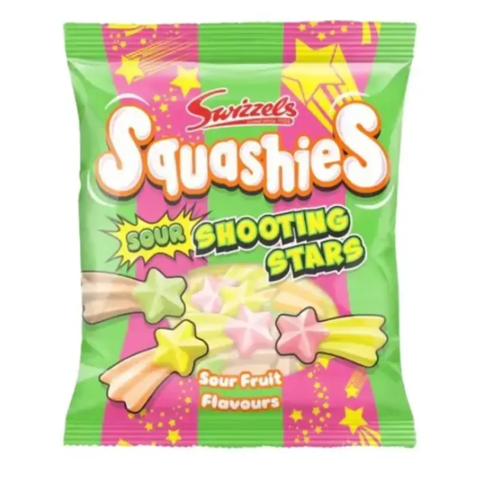 Grandpa Joes Swizzels Squashies Shooting Stars 100g (UK)