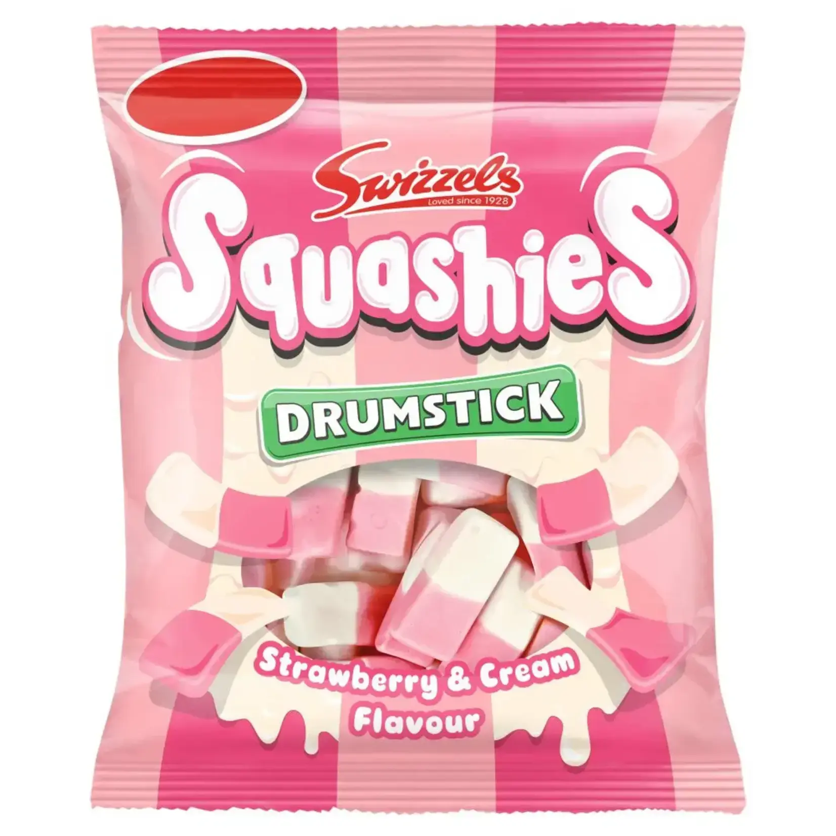 Global Bite Co Swizzels Squashies Strawberry & Cream 140g (UK)