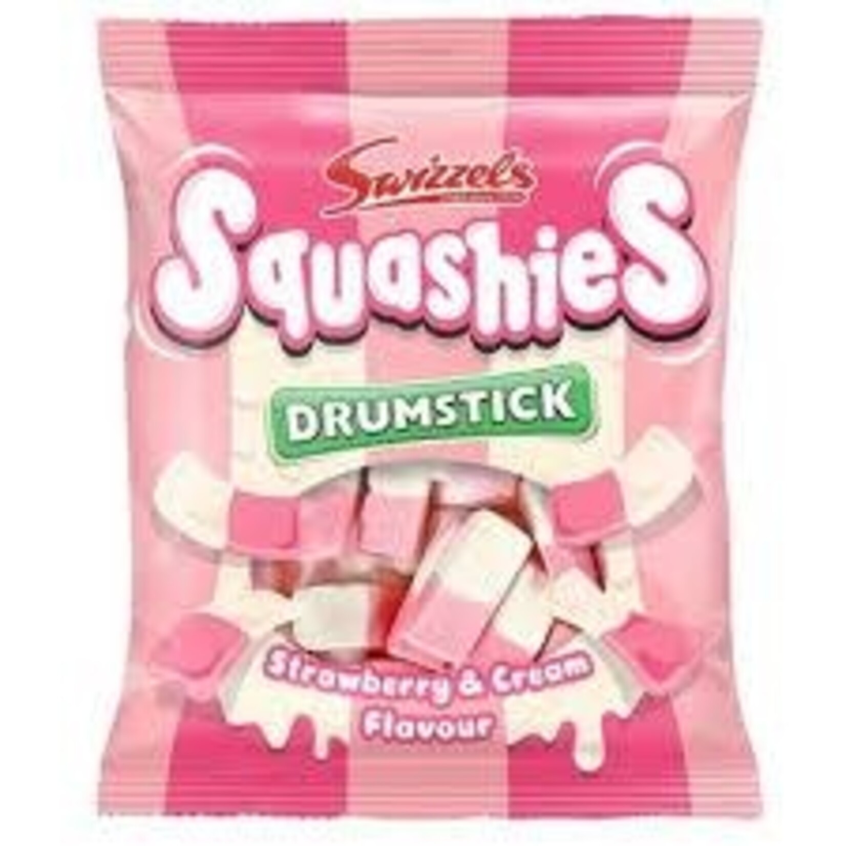 Global Bite Co Swizzels Squashies Strawberry & Cream 140g (UK)