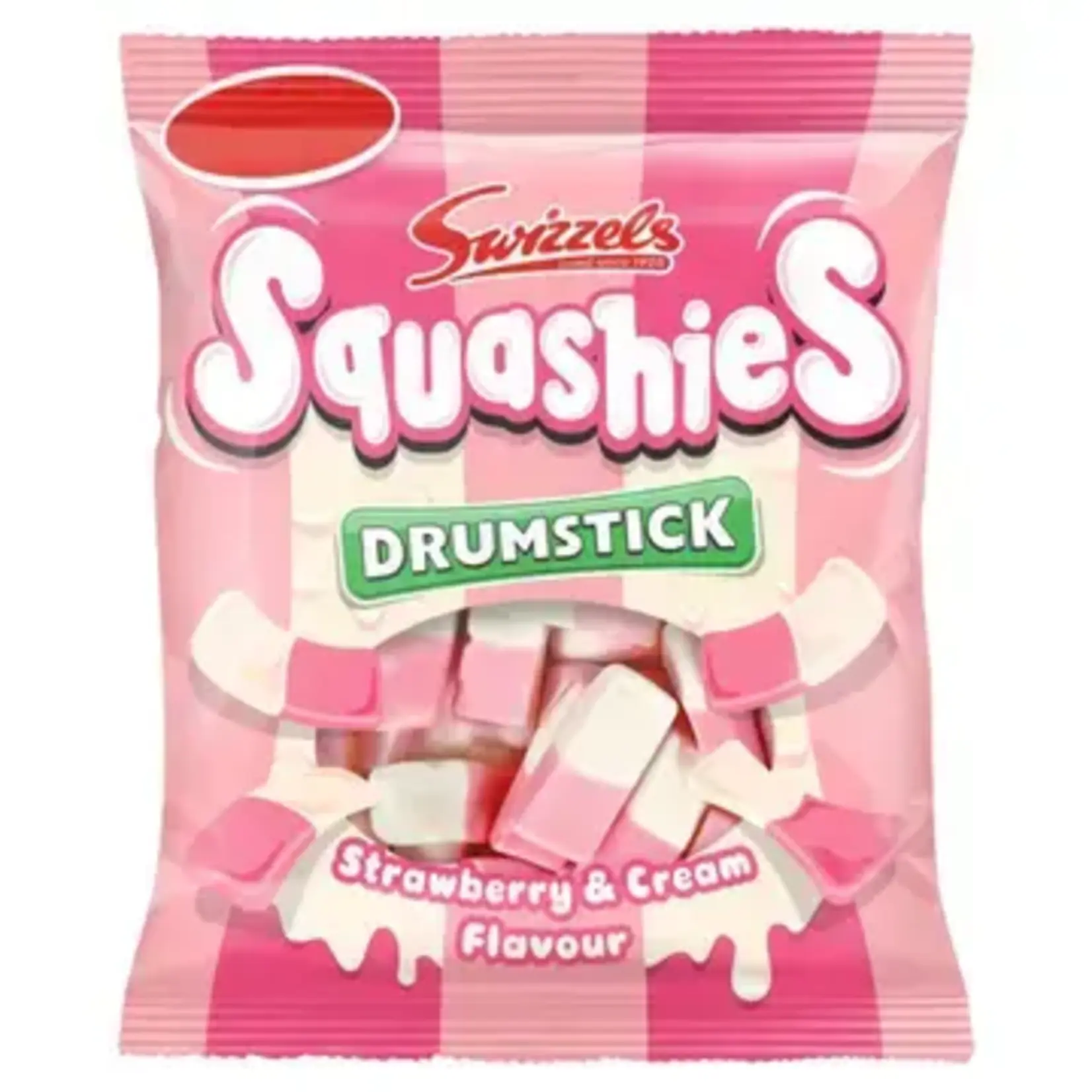 Global Bite Co Limited Import - Squashies Strawberry & Cream