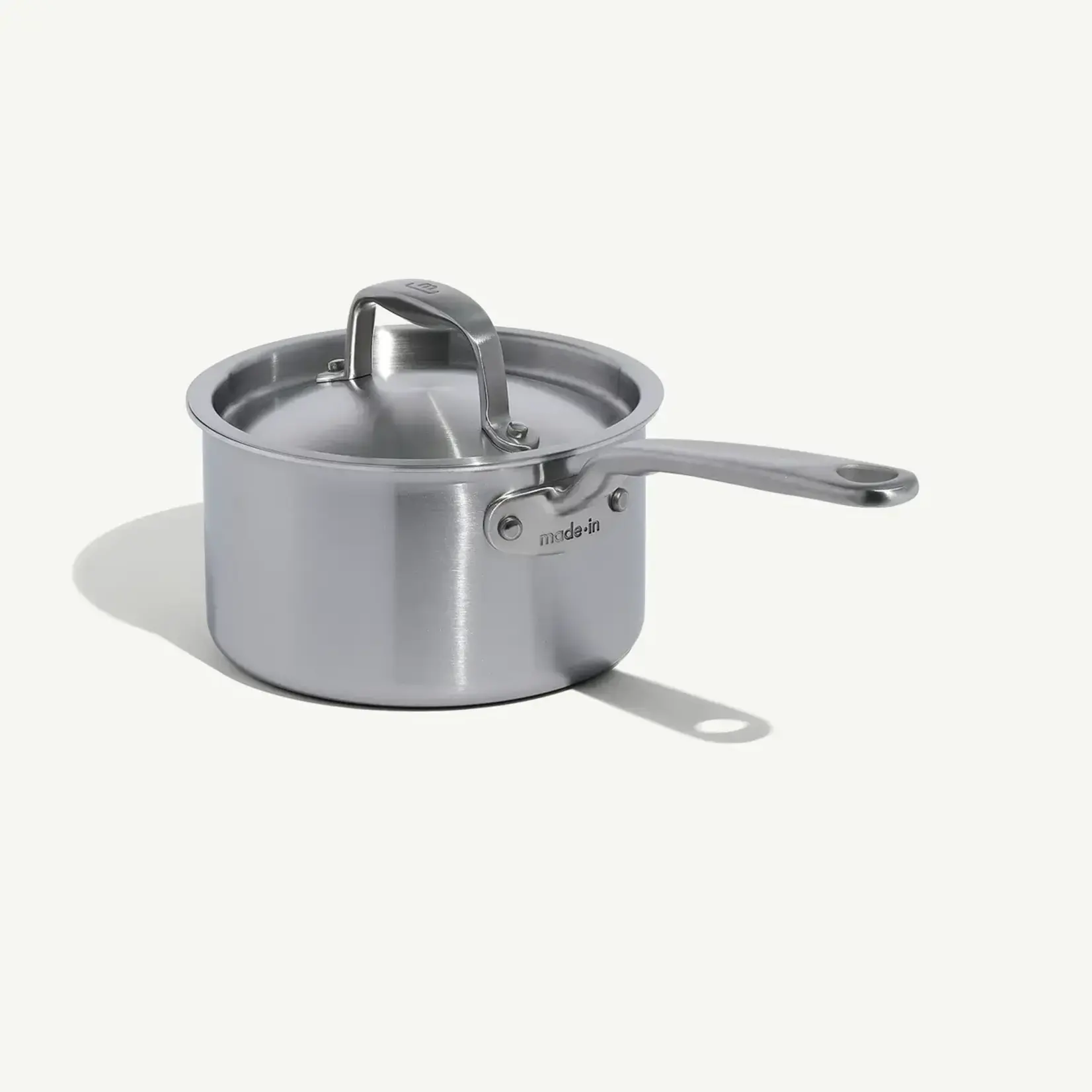 Zach & Anna Grove-Kulstad Registry Made In Stainless Clad 2qt Saucepan  | Zach & Anna Grove-Kulstad Registry