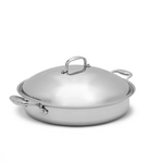 Heritage Steel 5 Quart Sauteuse with Lid | Heritage Steel