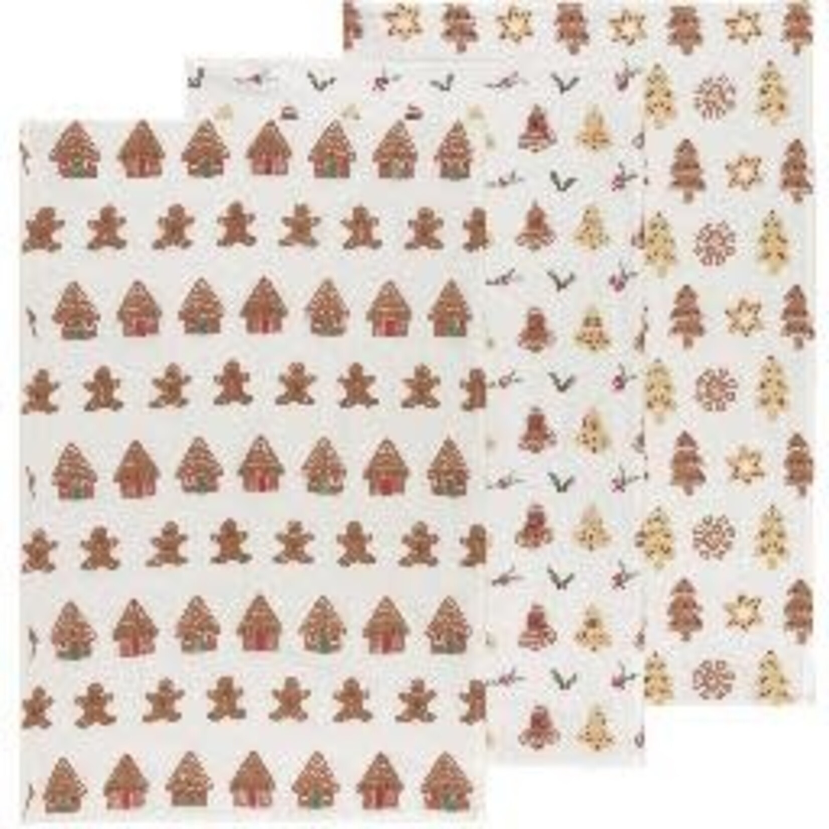 Danica Brands Baker's Floursack Dishtowels Set of 3 - Christmas Cookies | Danica Brands