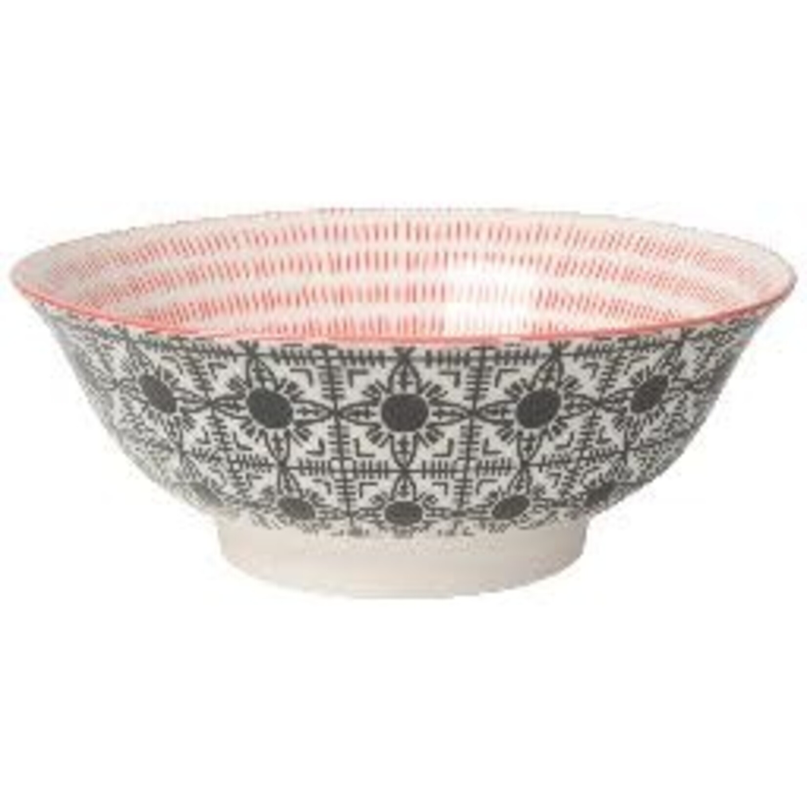 Danica Brands Black Tiles Stamped Bowl 8 inch | Danica Brands