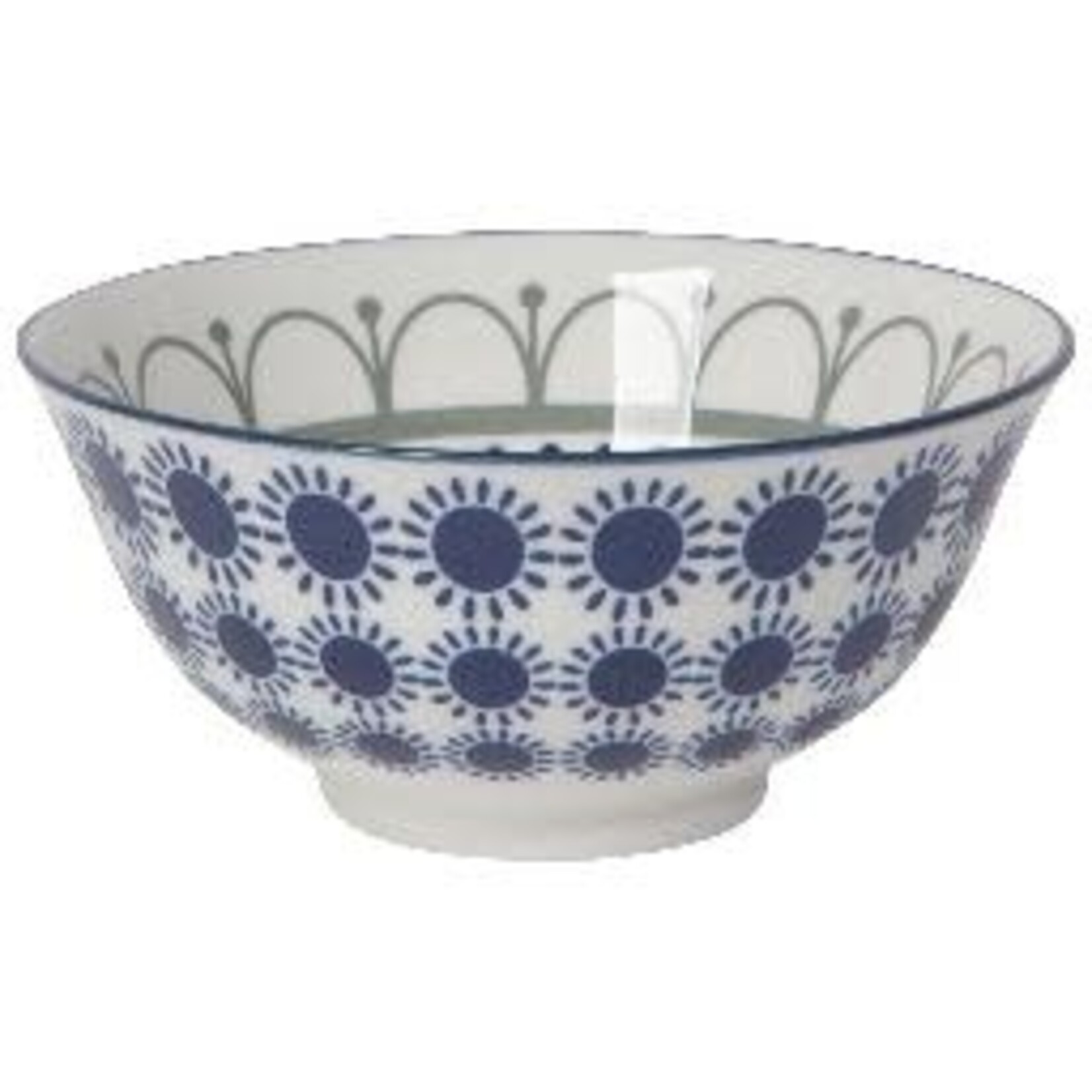 Danica Brands Black Navy Sun Stamped Bowl 6 inch | Danica Brands