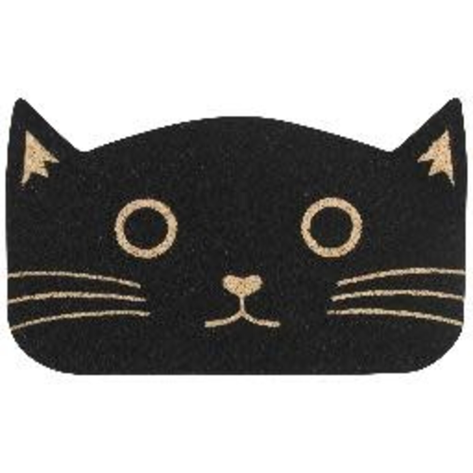 Danica Brands Black Cat Shaped Coir Doormat | Danica Brands