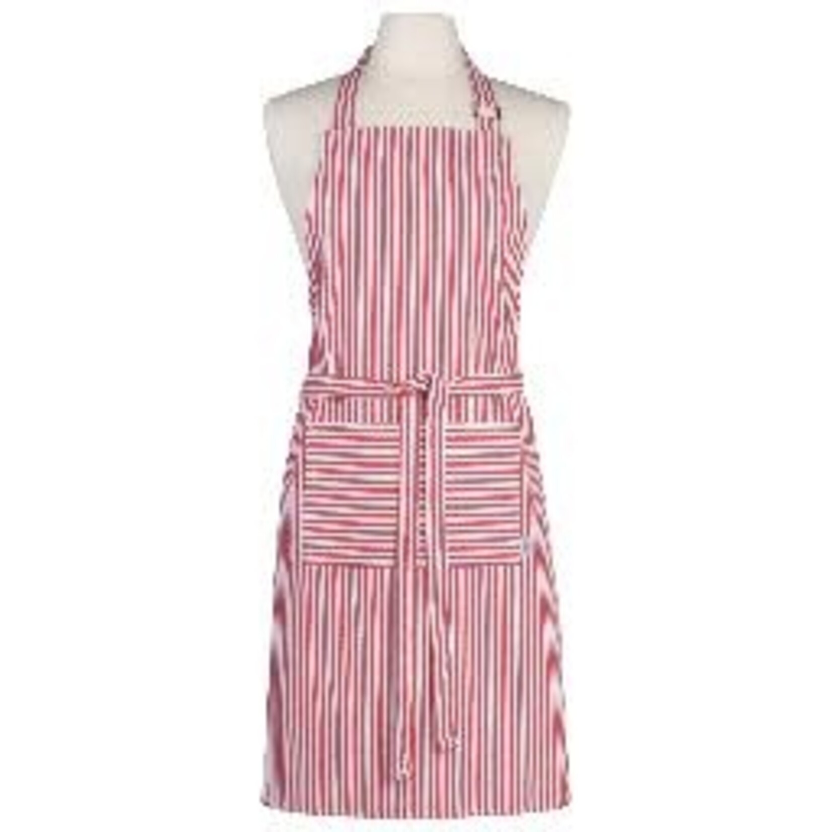 Danica Brands Narrow Red  Stripe Chef Apron | Danica Brands