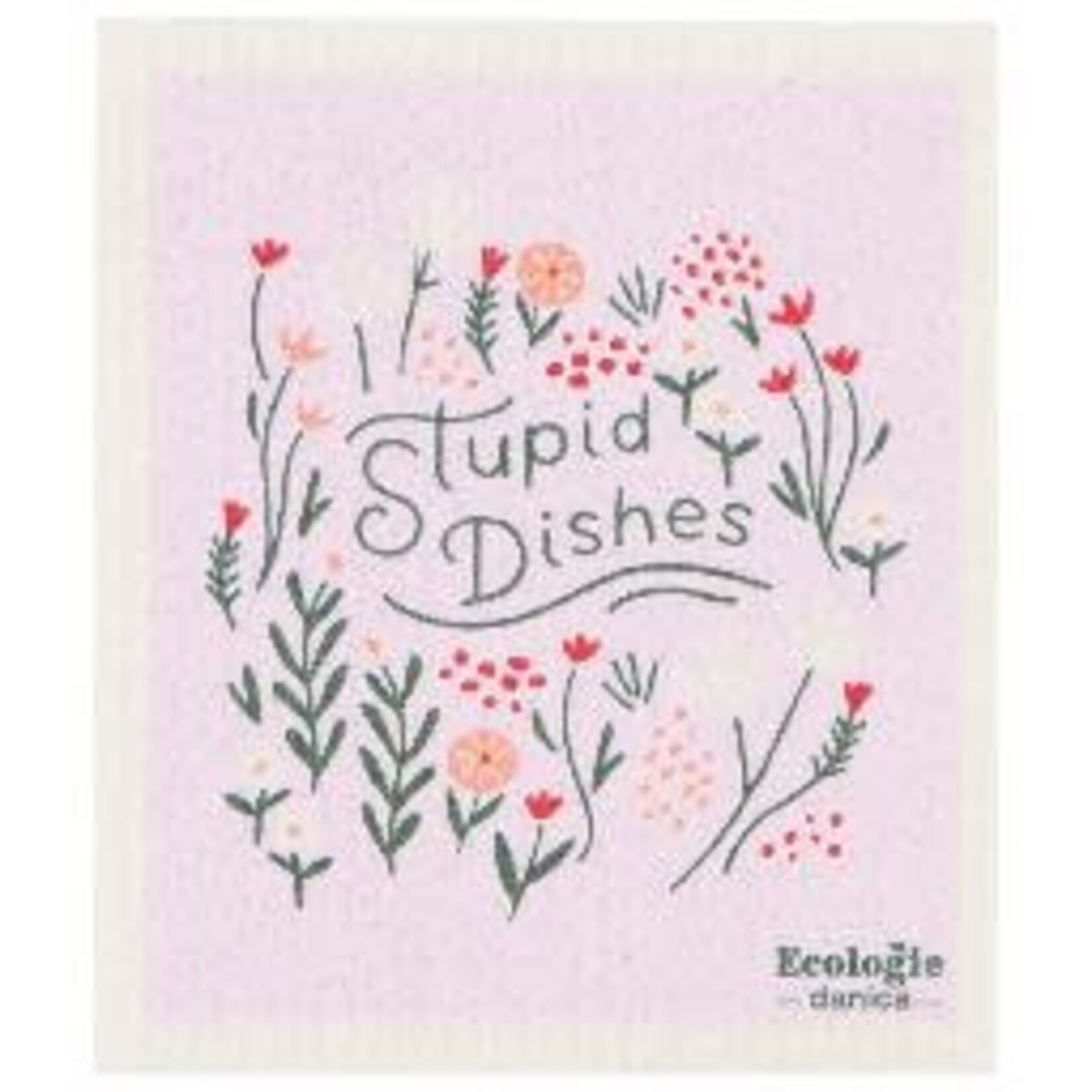 Danica Brands Stupid Dishes Swedish Dishcloth | Danica Brands
