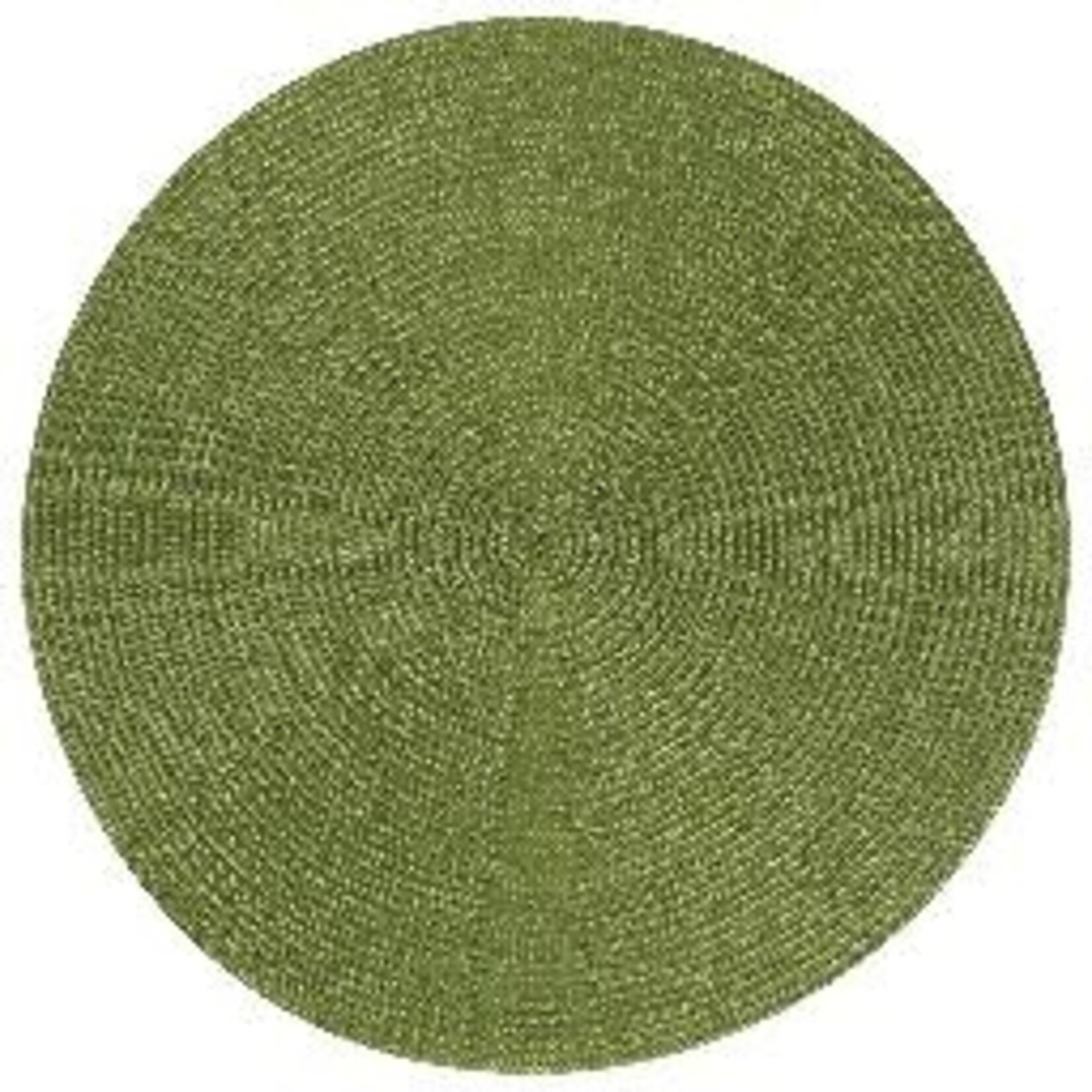 Danica Brands Disko Fir Green Round Placemat | Danica Brands