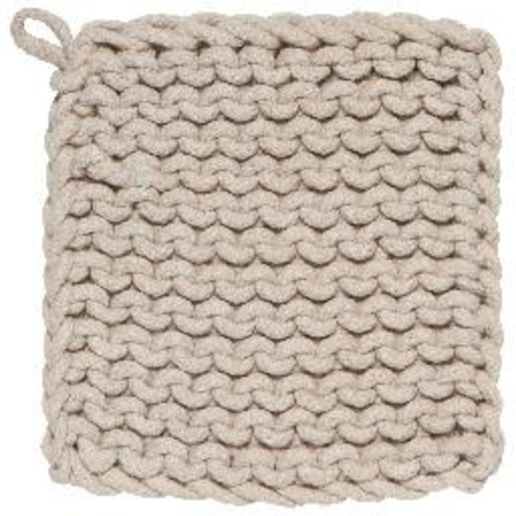 Danica Brands Dove Gray Knit Potholder | Danica Brands