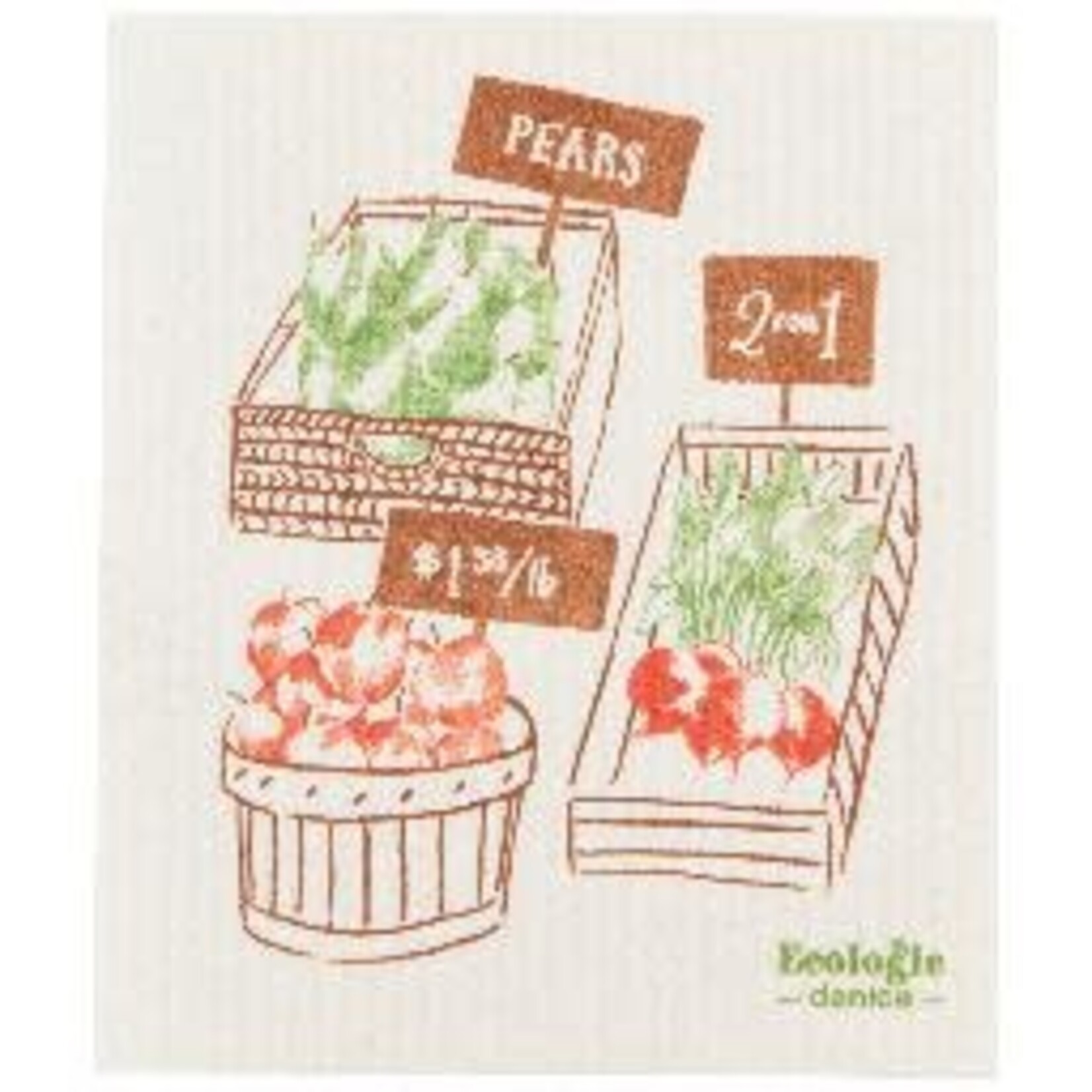 Danica Brands Locally Grown Swedish Dishcloth | Danica Brands