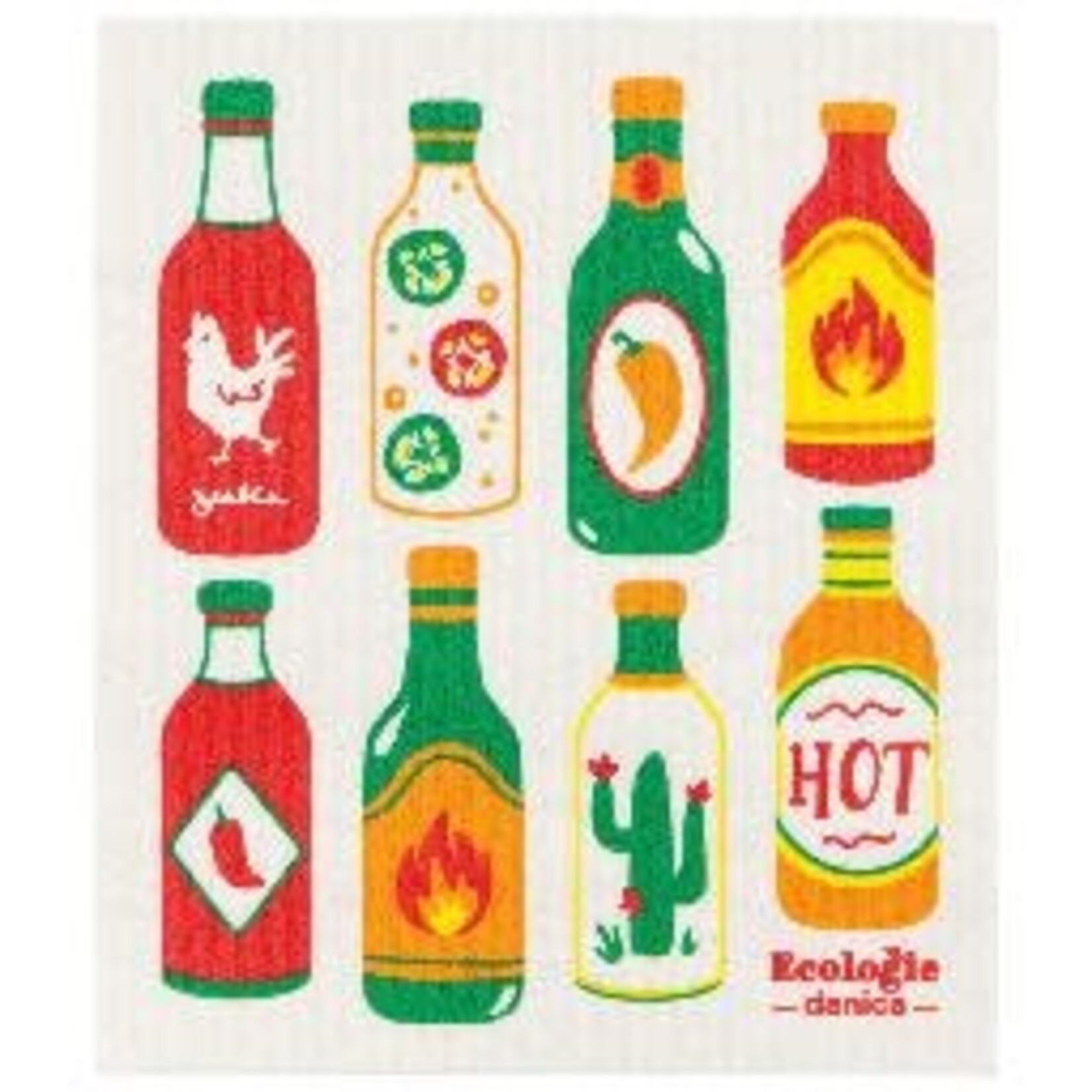 Danica Brands Swedish Dishcloth - Hot Sauce | Danica Brands