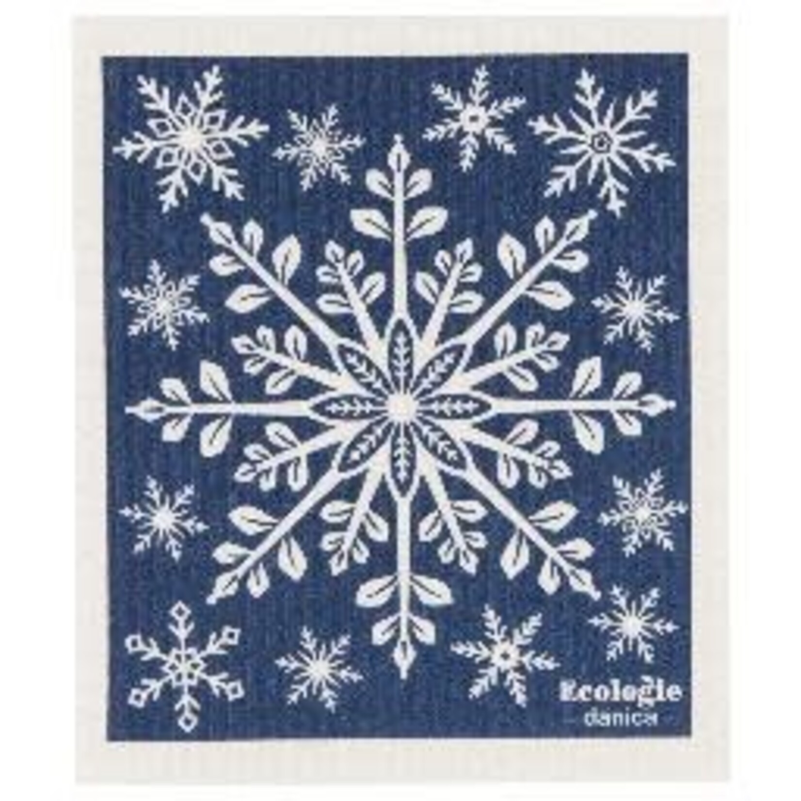 Danica Brands Snowflake Ornament Swedish Dishcloth | Danica Brands