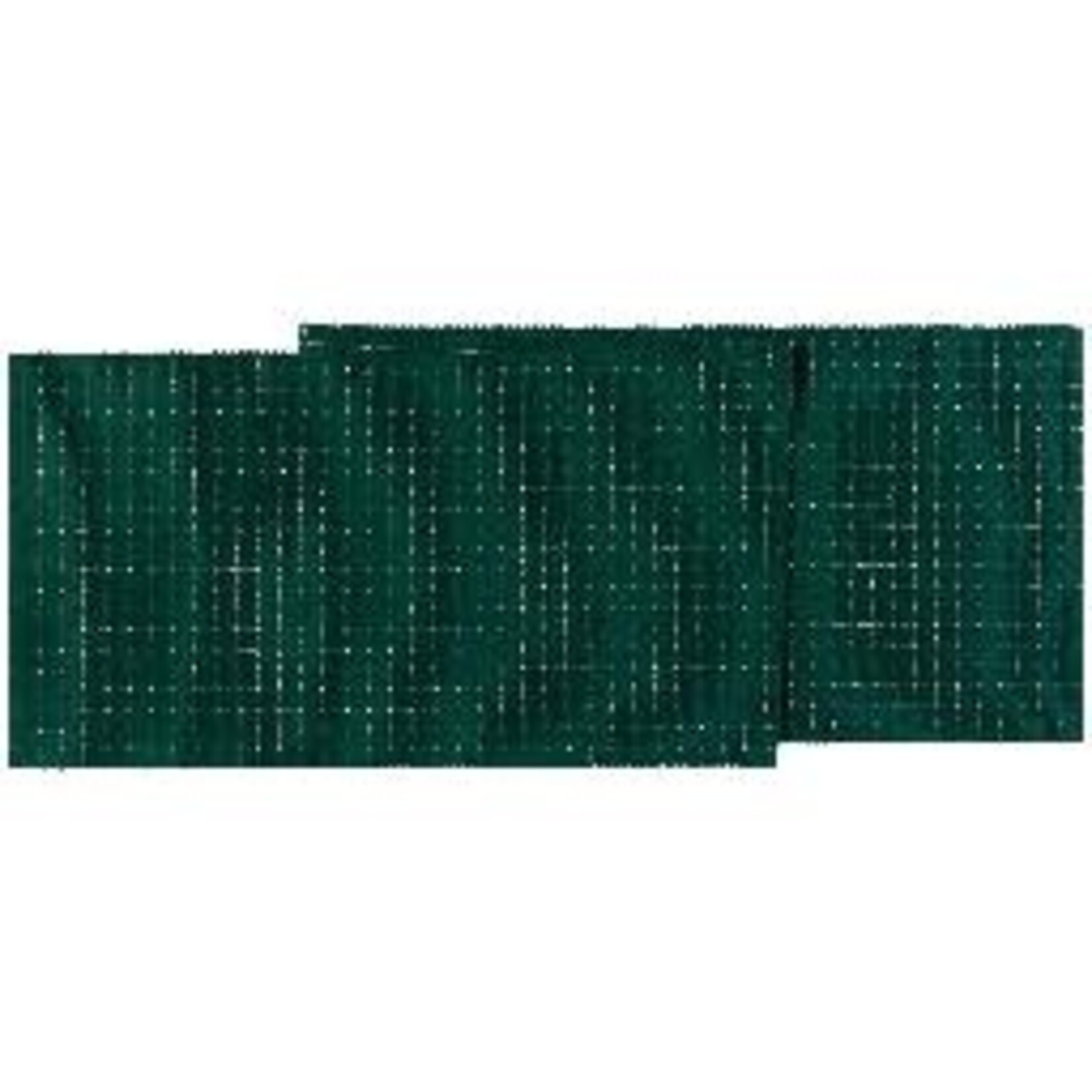 Danica Brands Spruce Silver Cotton Ribbed Runner | Danica Brands