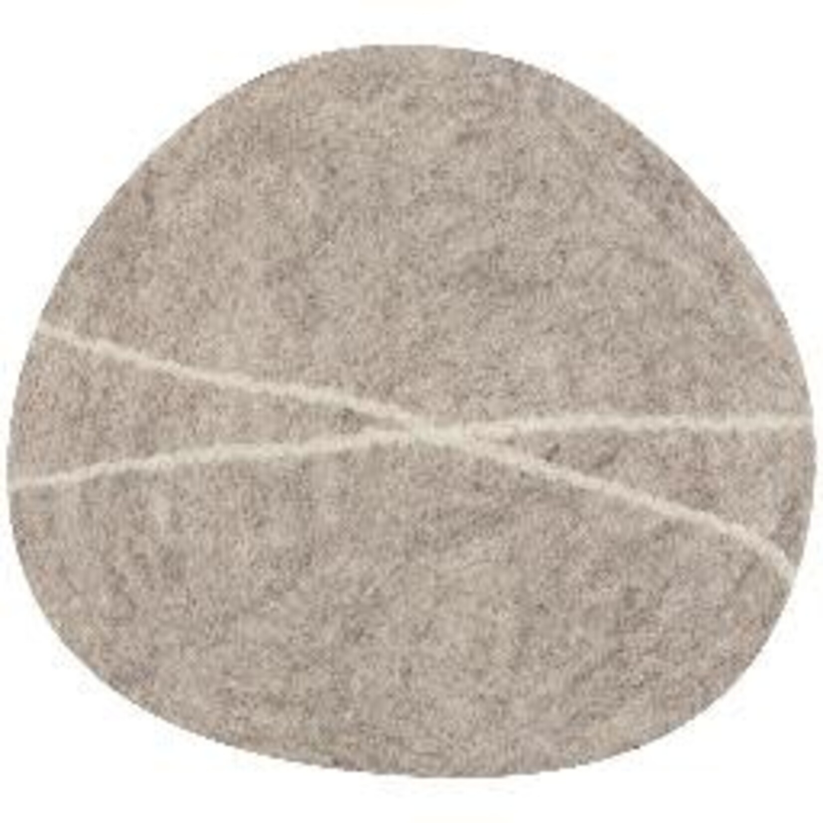 Danica Brands Striato Felt Wool Placemat - Flint | Danica Brands