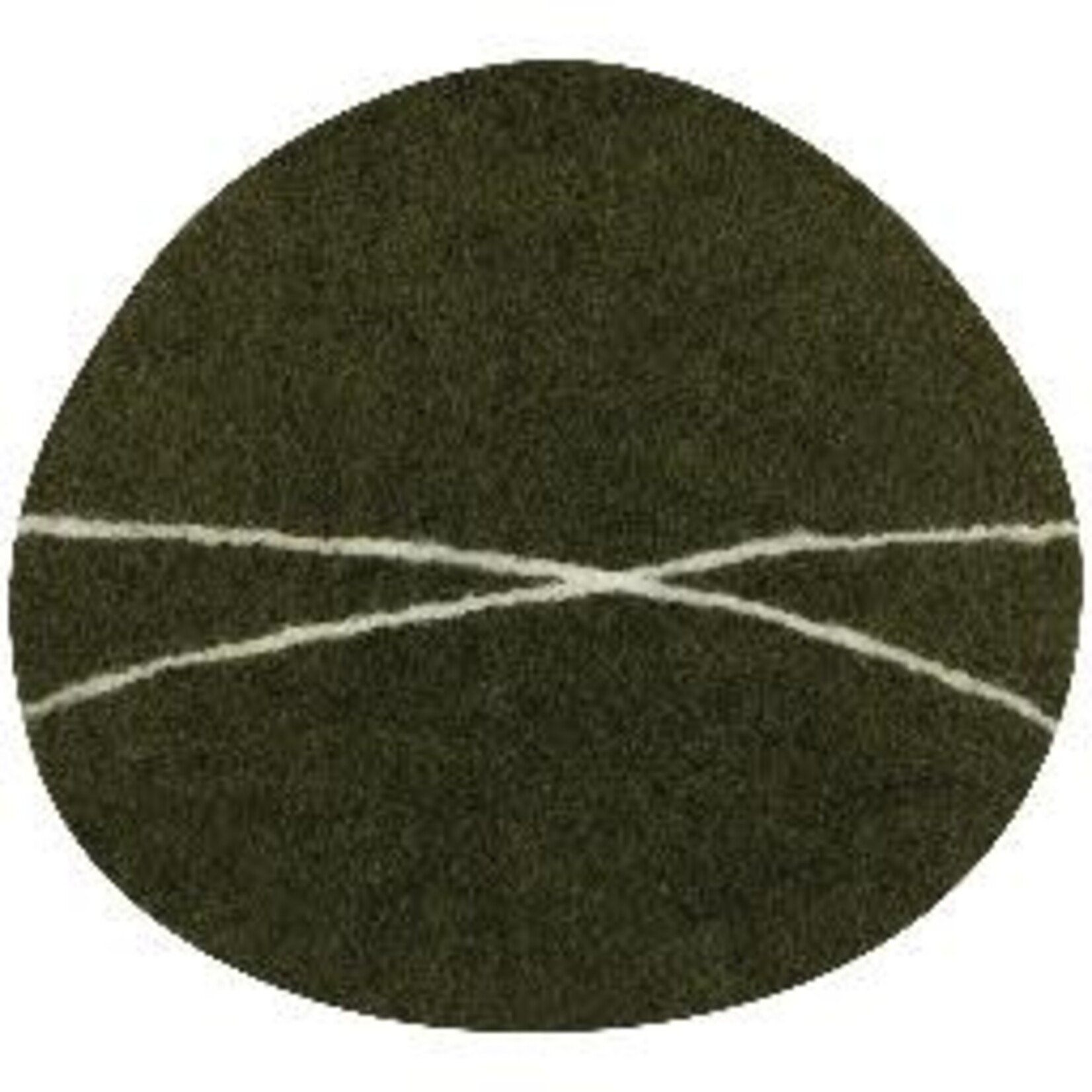 Danica Brands Striato Felt Wool Placemat - Olive Branch | Danica Brands