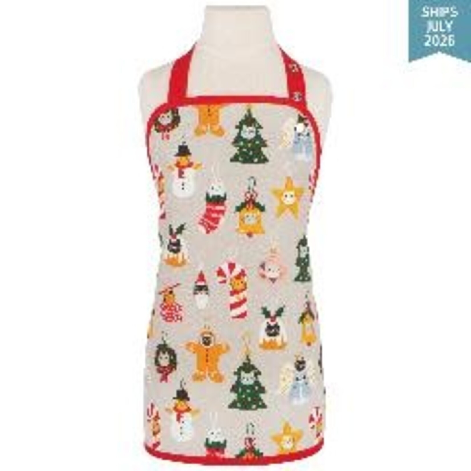 Danica Brands Kid's Apron - Bauble Cats Christmas | Danica Brands