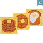 Danica Brands Brunch Club Knit Dishcloth Set of 3 | Danica Brands