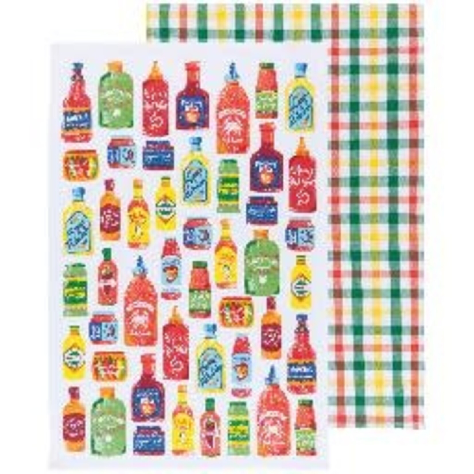 Danica Brands Hot Sauce Dishtowels Set of 2 | Danica Brands