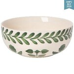 Danica Brands Sylvie Green Hand Painted Dessert Bowl 6 inch | Danica Brands