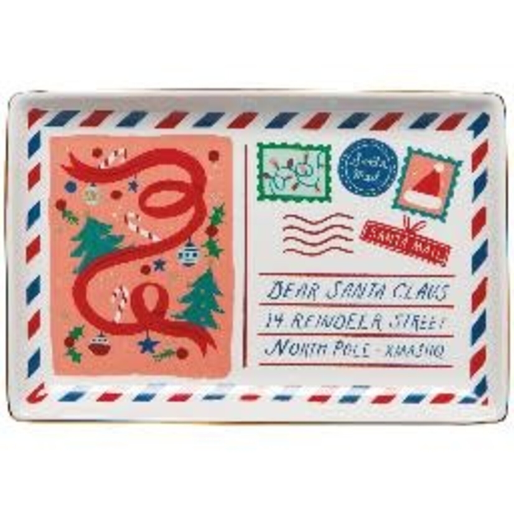 Danica Brands Dish - Santa Mail Christmas | Danica Brands