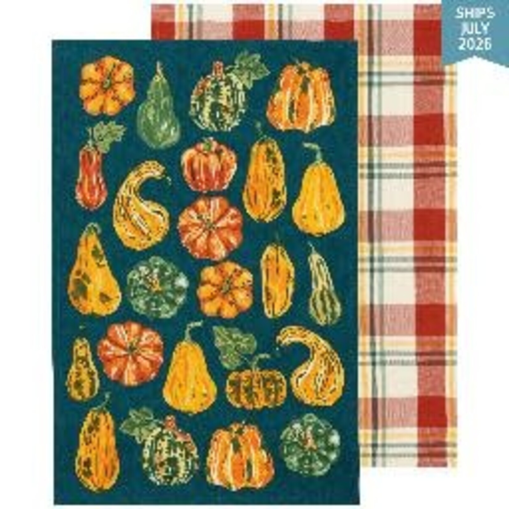 Danica Brands Dishtowels Set of 2 - Harvest Gourds | Danica Brands