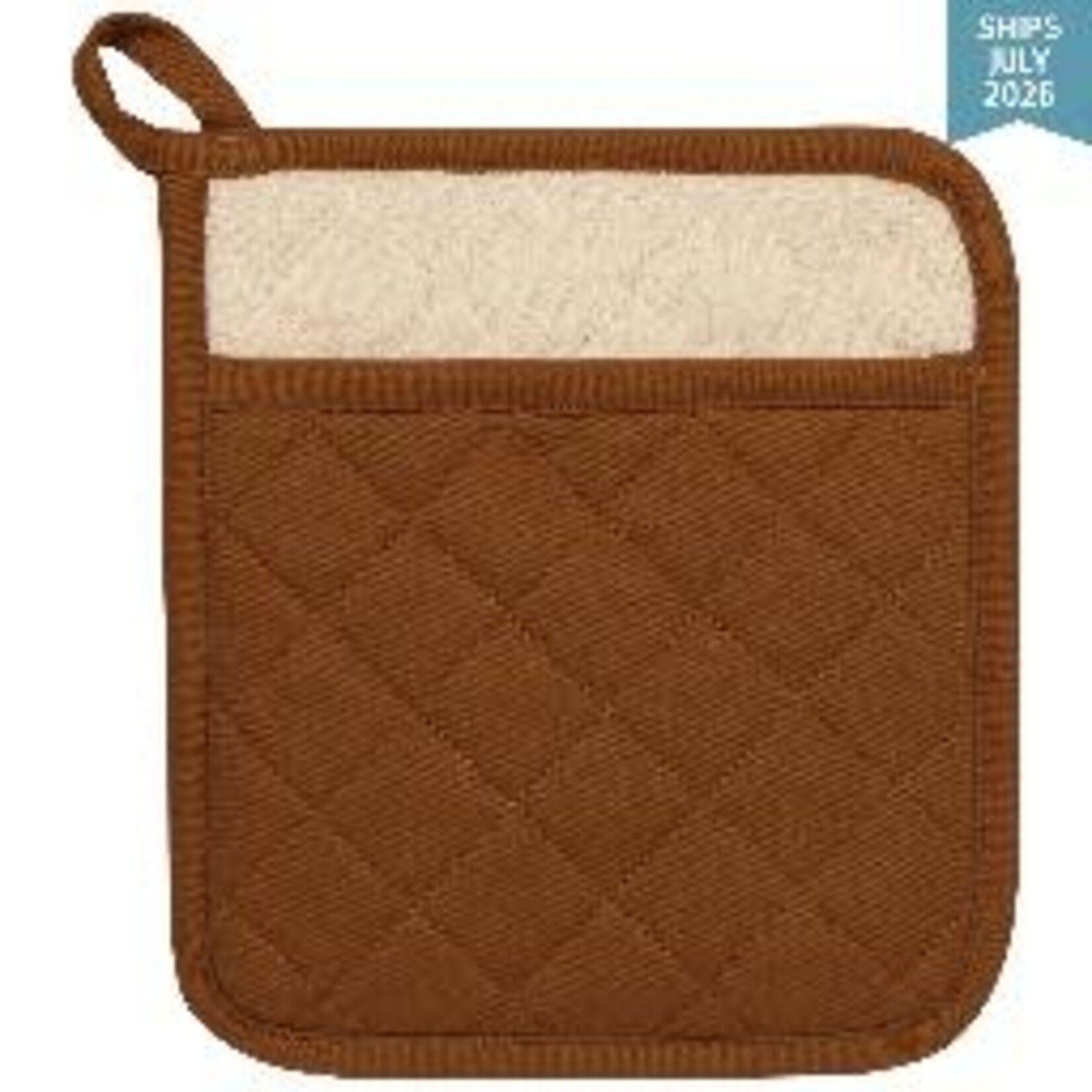 Danica Brands Pocket Potholder - Superior, Chestnut Brown | Danica Brands