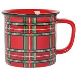 Danica Brands Tartan Plaid Christmas Heritage Mug | Danica Brands
