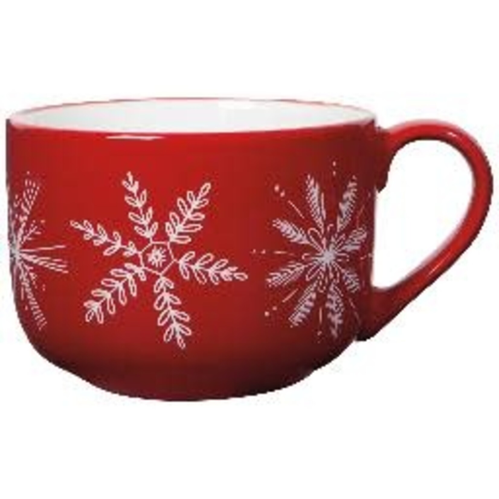 Danica Brands Snowflakes Christmas Latte Mug | Danica Brands
