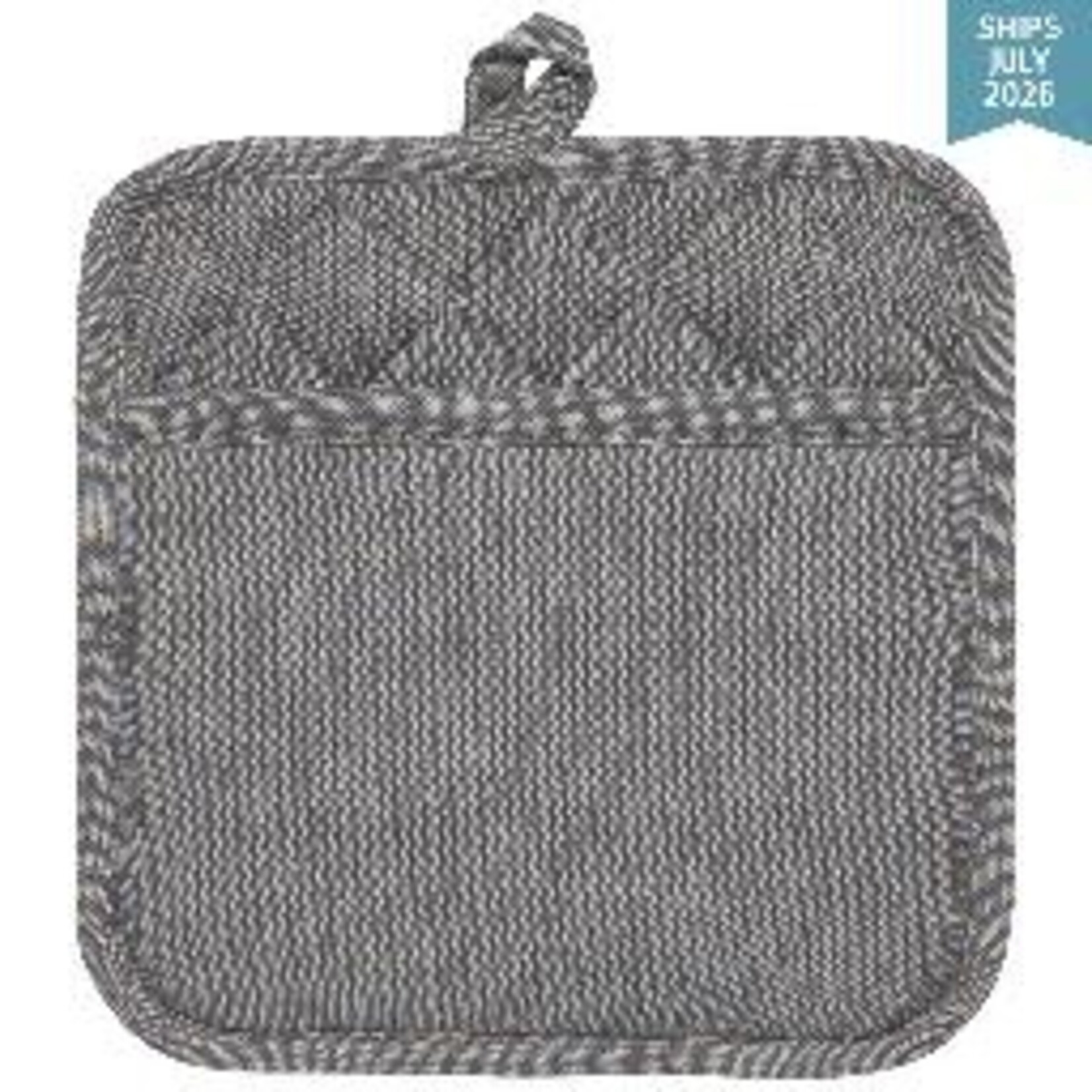 Danica Brands Silicone-Cotton Pocket Potholder - Slate | Danica Brands