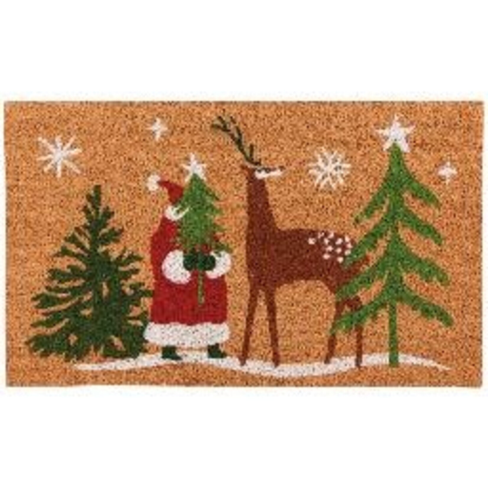 Danica Brands Santa's Reindeer Christmas Doormat | Danica Brands