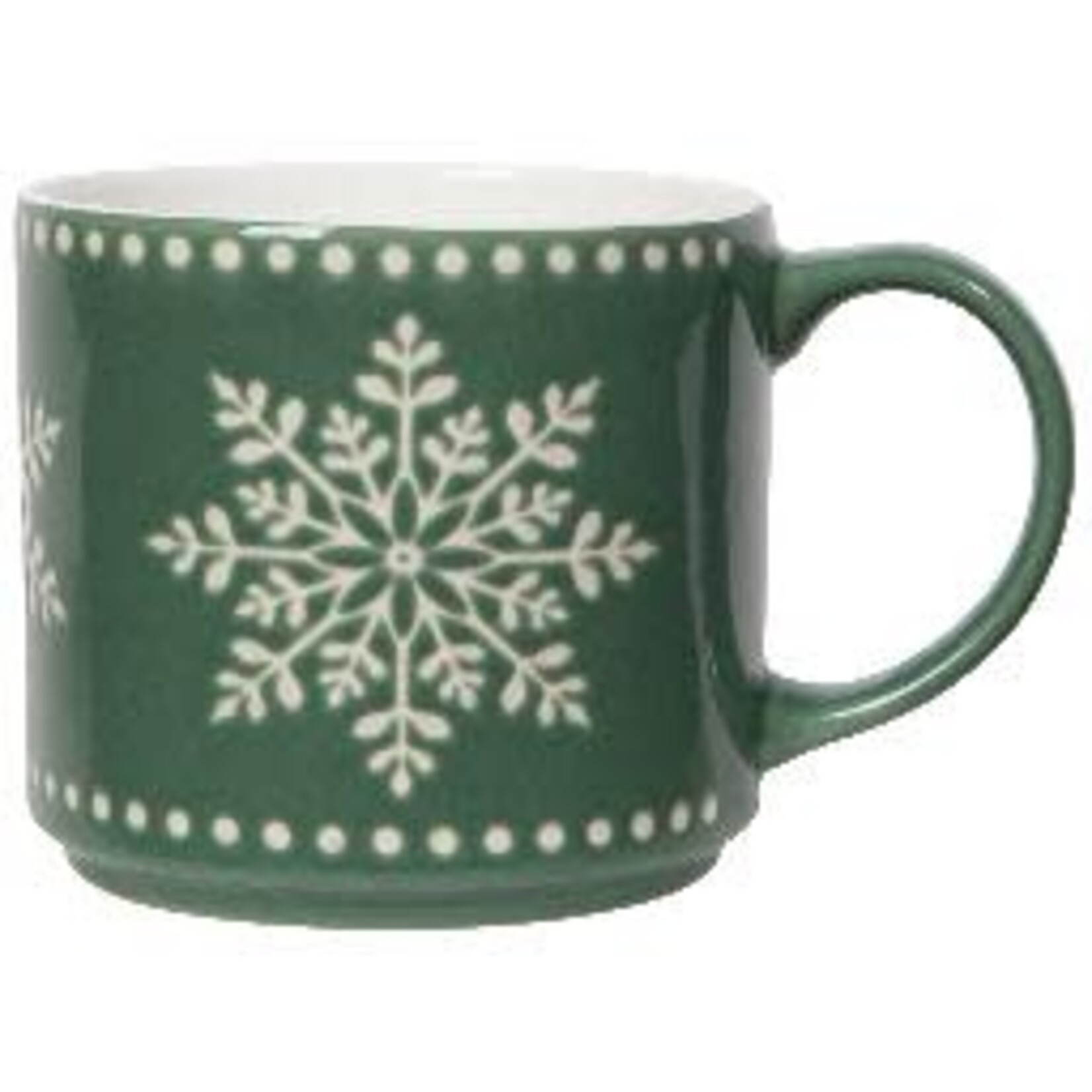 Danica Brands Good Tidings Snowflake Christmas Stacking Mug | Danica Brands