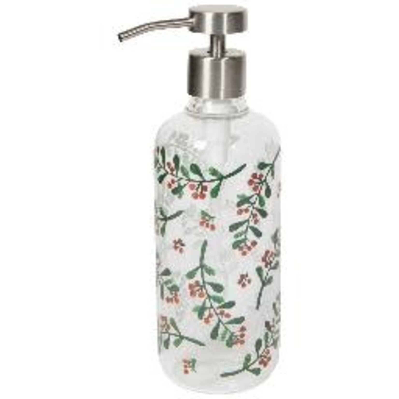 Danica Brands Glass Soap Pump - Winterberry Christmas | Danica Brands
