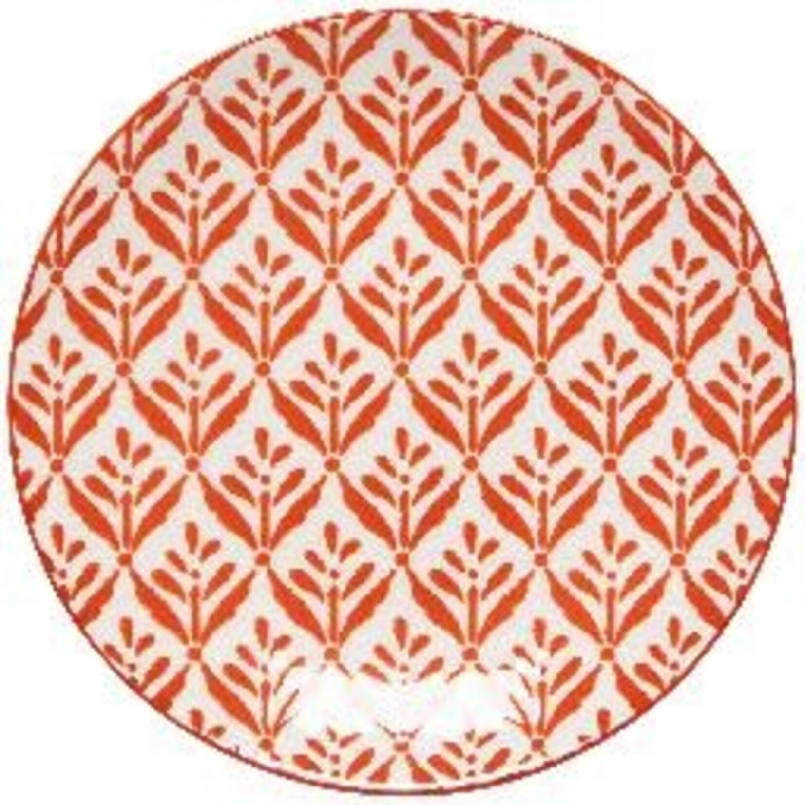 Danica Brands Copper Leaves Stamped Appetizer Plate 6 Inch | Danica Brands